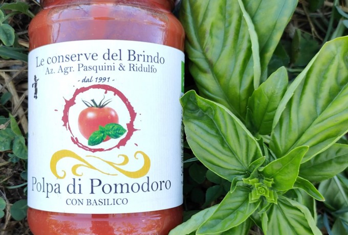 polpa di pomodoro con basilico